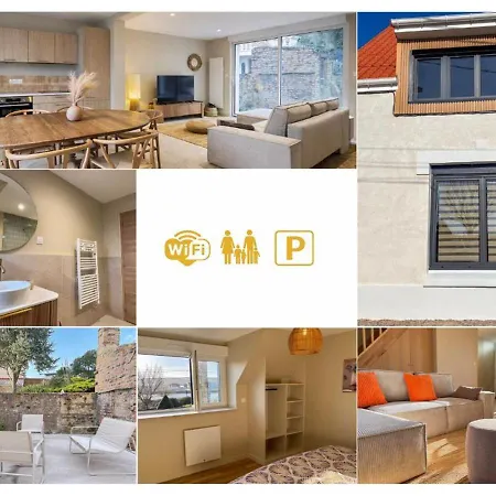 Casa de Férias Maison 3 Avec Terrasse Parking Proche De Boulogne-sur-mer *
